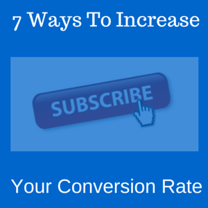 Increase Conversion Rate