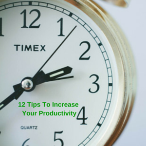 Increase Your Productivity