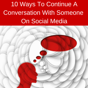 Continue Social Media Conversation