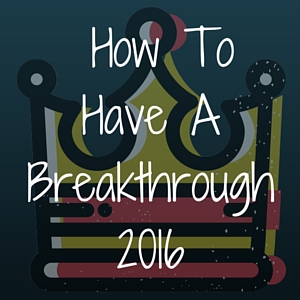 Breakthrough 2016