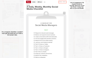 Pinterest Pin With Engagement